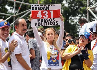 Lilian Tintori niega que Leopoldo López negociara excarcelación
