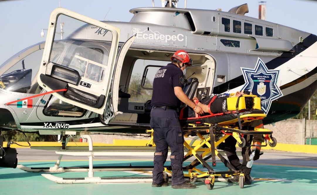 Uriel “N”, de 36 años de edad, sufrió traumatismo maxilofacial y craneoencefálico. Foto: Especial 