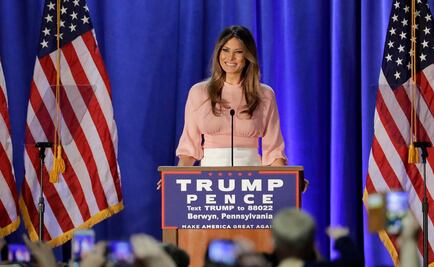 "Hacer grande a EU otra vez no es sólo un eslogan", dice Melania Trump 