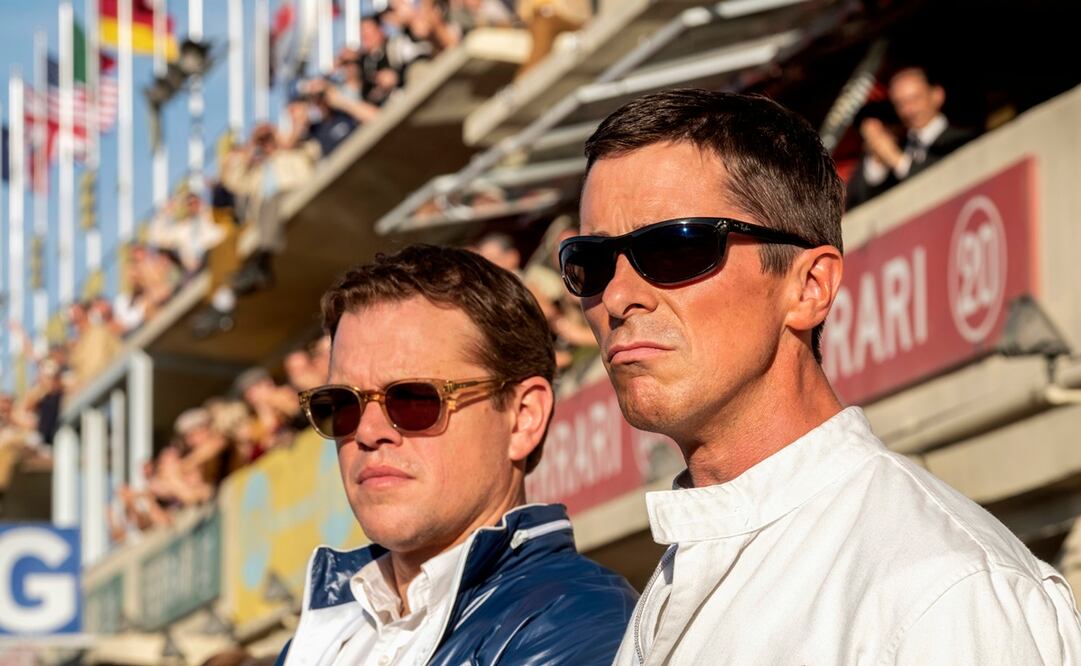 Christian Bale y Matt Damon son los protagonistas de la cinta dirigida por James Mangold. Foto: AP