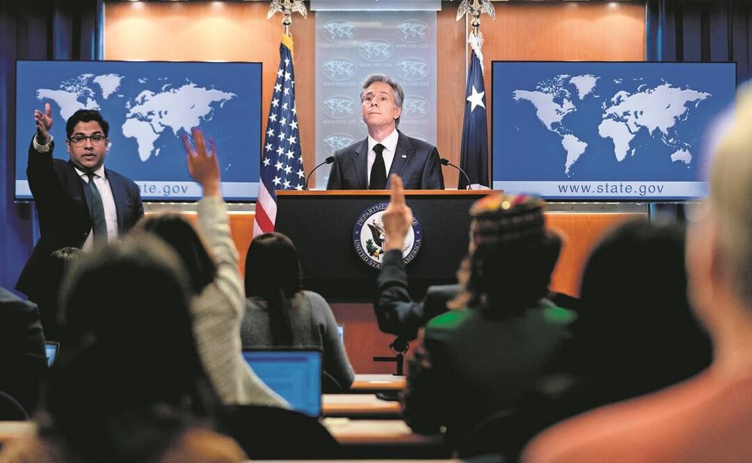 El secretario de Estado de EU, al presentar el informe sobre derechos humanos. 