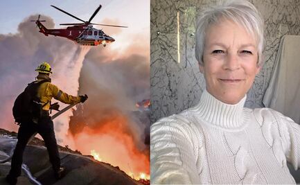 Jamie Lee Curtis regresa a su hogar tras los incendios que lo dejaron al borde de la destrucción
