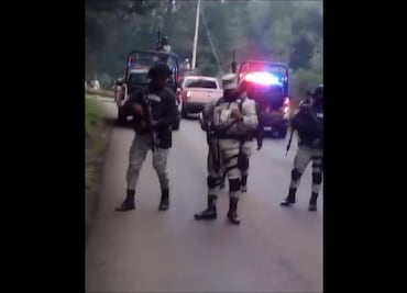 Talamontes se enfrentan a la Guardia Nacional durante operativo en corredor ecológico Ajusco-Chichinautzin