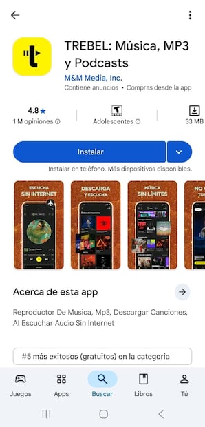 TREBEL Música. Foto: Captura de pantalla