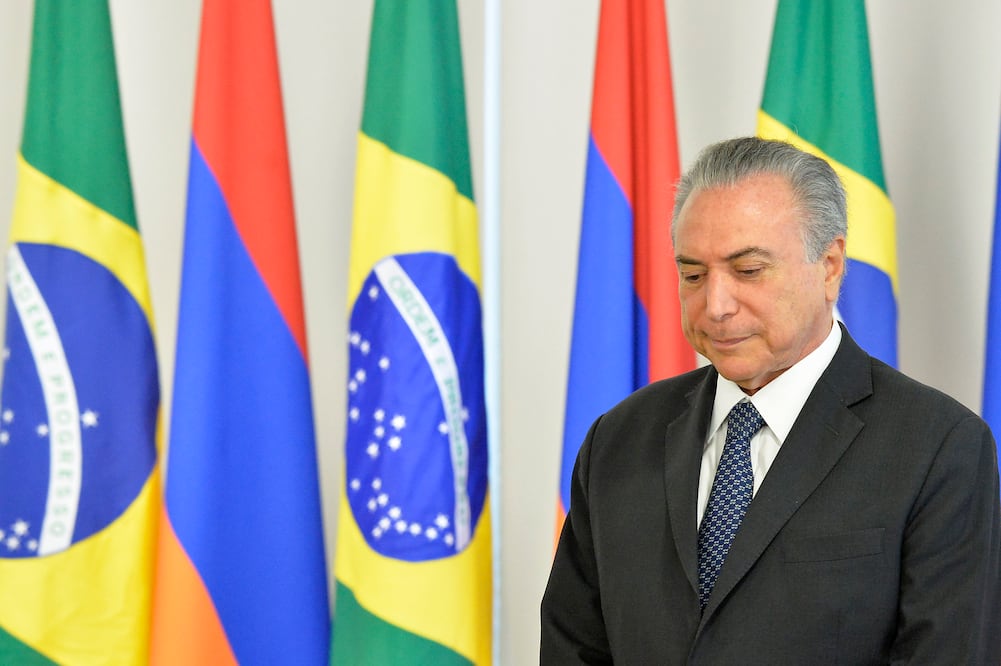 El presidente interino de Brasil, Michel Temer (Foto: EFE)