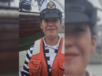 Madre de la cadete perteneciente a tripulación del buque Cuauhtémoc reporta que su hija se encuentra bien; espera verla pronto