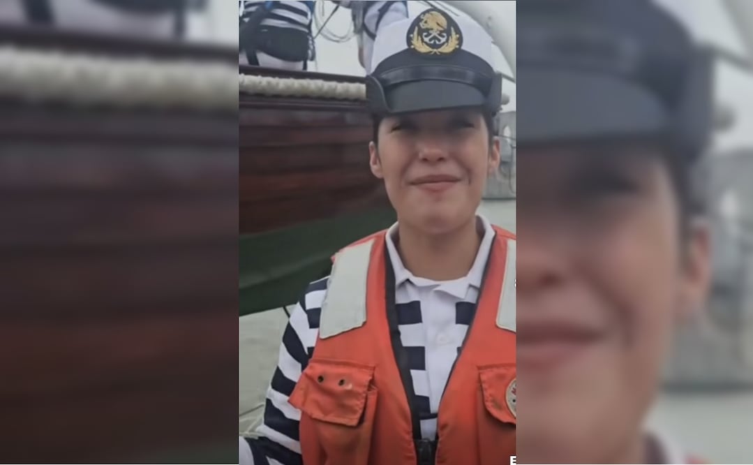 La cadete de la tripulación del buque Cuauhtémoc se encuentra bien. Foto: Tomada de la web