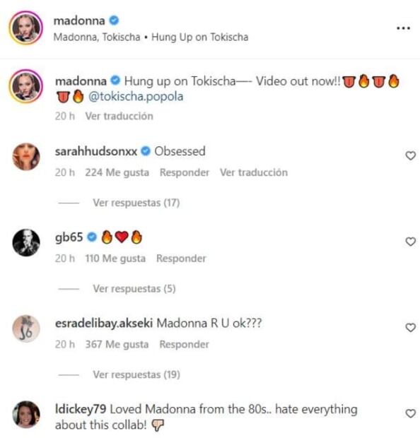 Madonna divide opiniones con el nuevo y erótico video de su canción "Hung up"