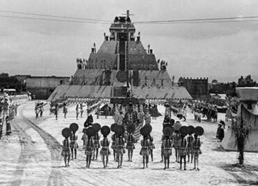Maqueta del Templo Mayor evoca a la hecha en 1930 en honor a Quetzalcóatl