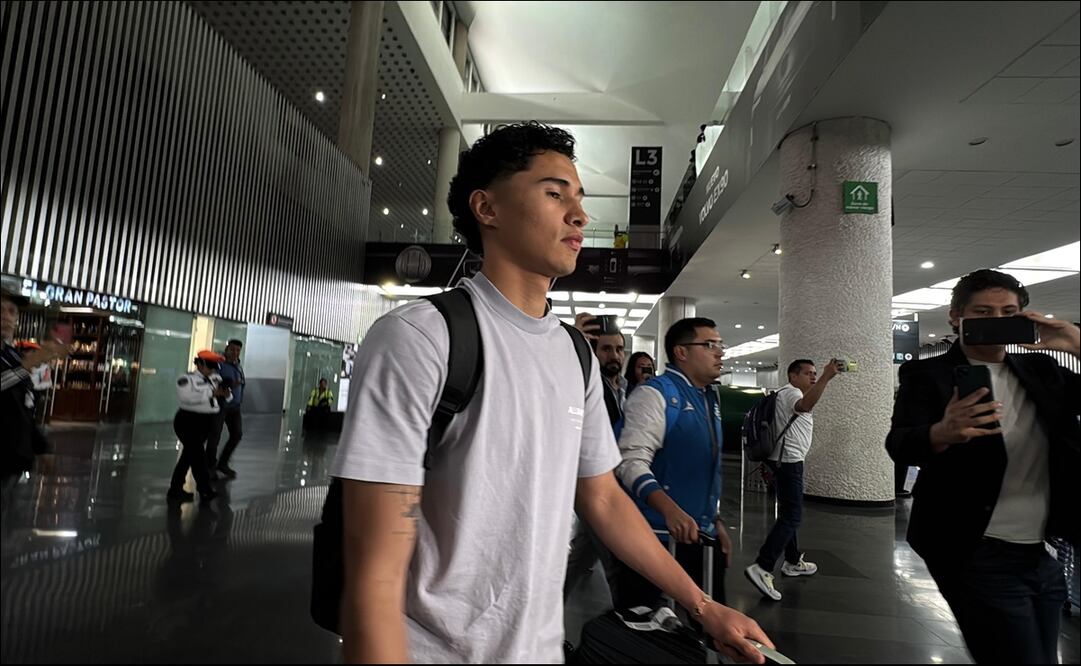 Jeremy Márquez llegó a CDMX / FOTO: Edgar Enríquez - EL UNIVERSAL
