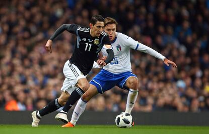 Sin Messi, Argentina derrotó a Italia