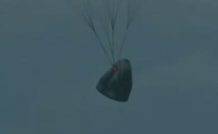 Civiles, que viajaron al espacio con SpaceX, llegan a la Tierra