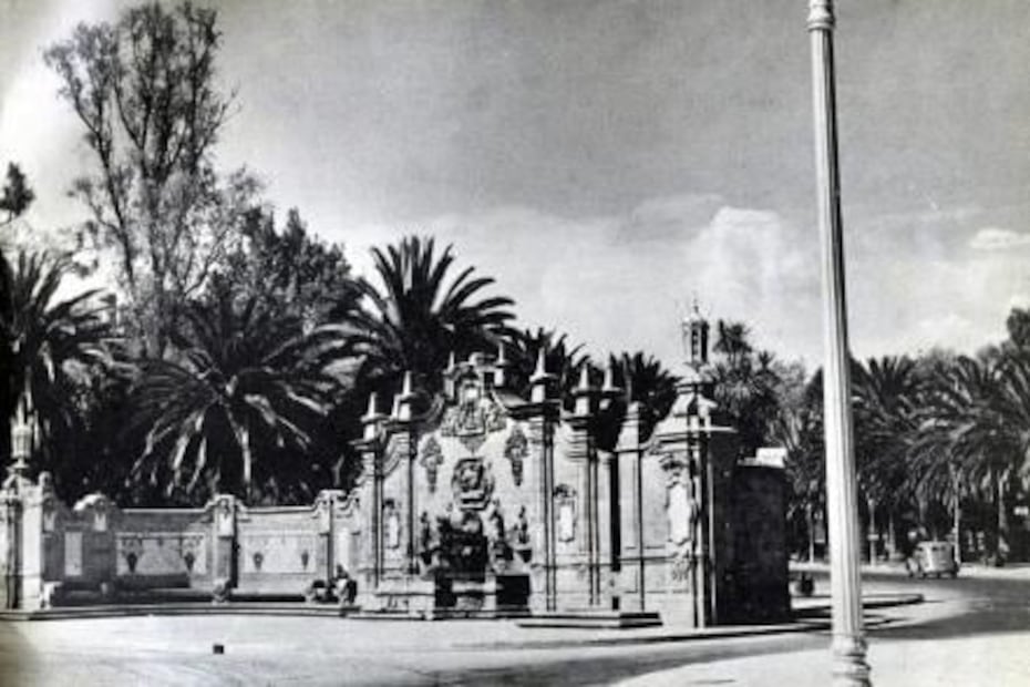 Lo que queda del antiguo Acueducto de Chapultepec