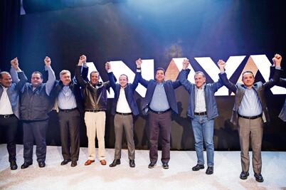 Cargada en el PAN: arropan gobernadores a Ricardo Anaya