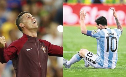 Messi y Cristiano Ronaldo, dos finales entre lágrimas