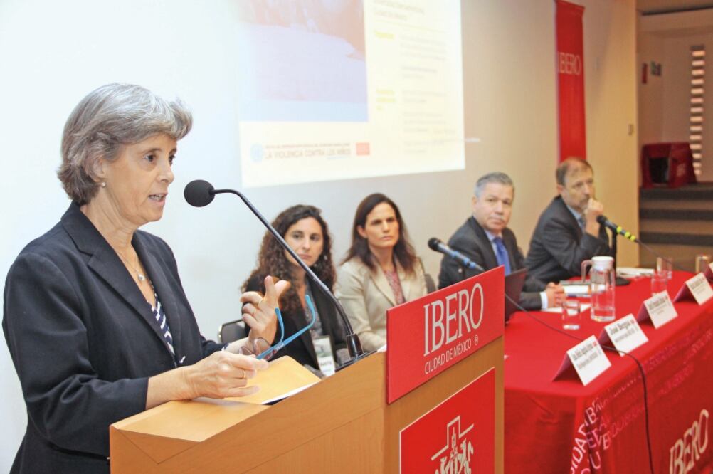 Marta Santos Pais, representante de la ONU sobre Violencia contra la Niñez. (CORTESÍA: PEDRO RENDÓN)