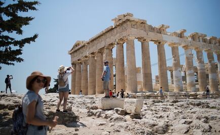 Ola de calor obliga a cerrar la Acrópolis
