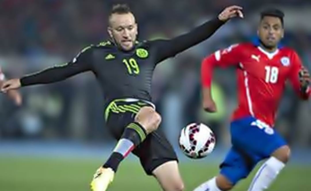  Matías Vuoso scored twice for 'El Tri'. (Photo: Imago7) 