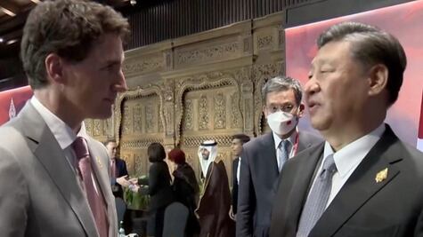 Las inusuales críticas de Xi Jinping a Justin Trudeau captadas por las cámaras