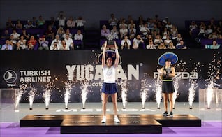 Mérida WTA 500: Cristina Bucsa vence a la Magdalena Frech y se corona en el torneo yucateco