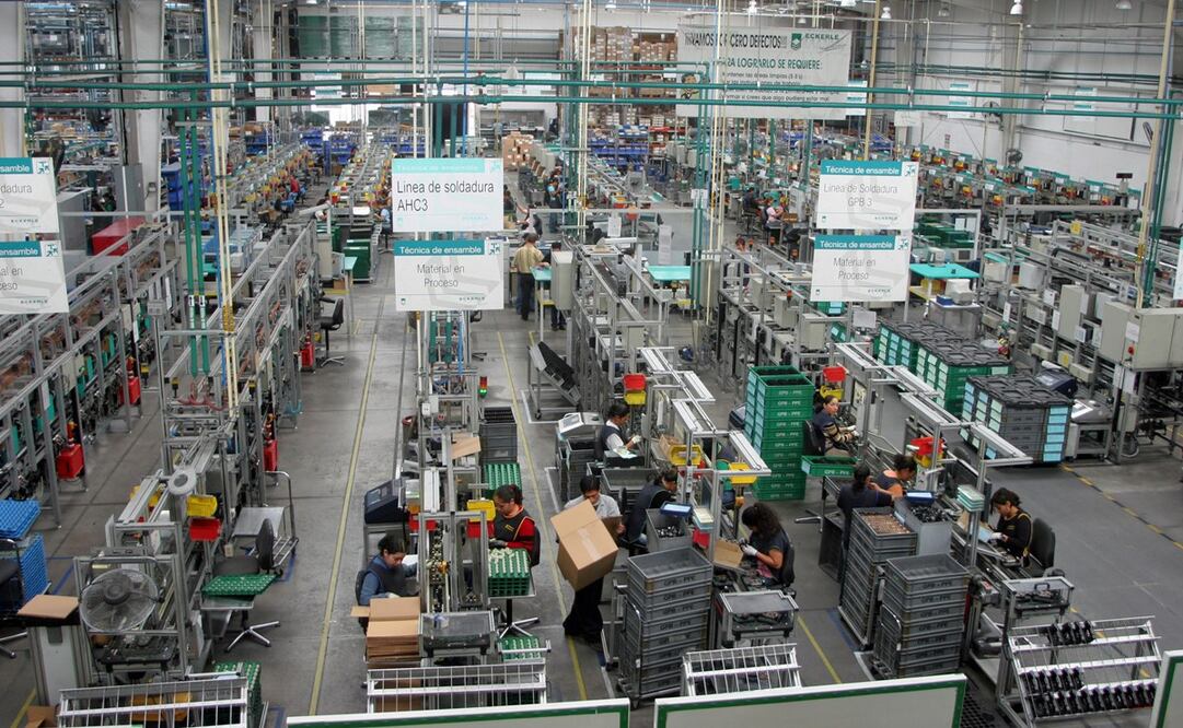 Industria manufacturera. Foto: Archivo/EL UNIVERSAL.