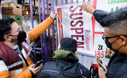 Suspenden una fiesta, bares, puestos de micheladas y depósitos de cerveza por no cumplir medidas en Ecatepec