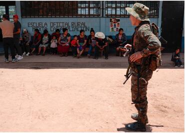 FOTOS: Así se vive el desplazamiento de mexicanos que huyen de Chiapas a Guatemala