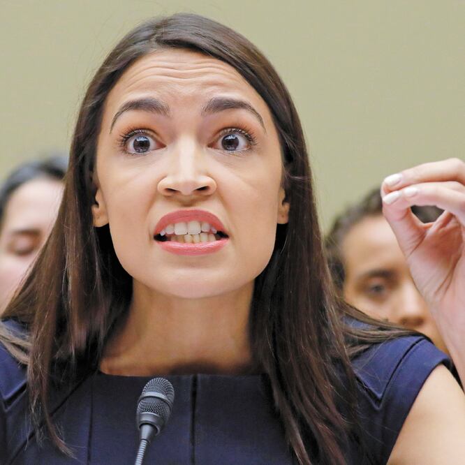 Crítica. La legisladora Alexandria Ocasio- Cortez, nacida en NY de una familia puertorriqueña. PABLO MARTÍNEZ MONSIVAIS. AP