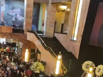 "De haber estado en condiciones, hubiera estado en la marcha"; despiden a Héctor Bonilla en Bellas Artes