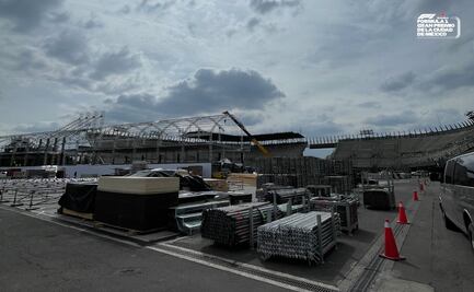 El Autódromo Hermanos Rodríguez toma forma para recibir al GP de México de F1