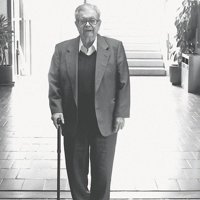 El maestro Miguel León-Portilla era reconocido como el mayor experto en lengua náhuatl. Foto: ARCHIVO. EL UNIVERSAL