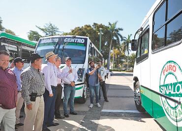 Modernizan flota de transporte urbano