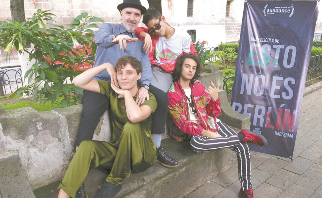 Hari Sama, Antonio Toledano, Mauro Sanchez, y Xabiani Ponce. Foto: Archivo. EL UNIVERSAL