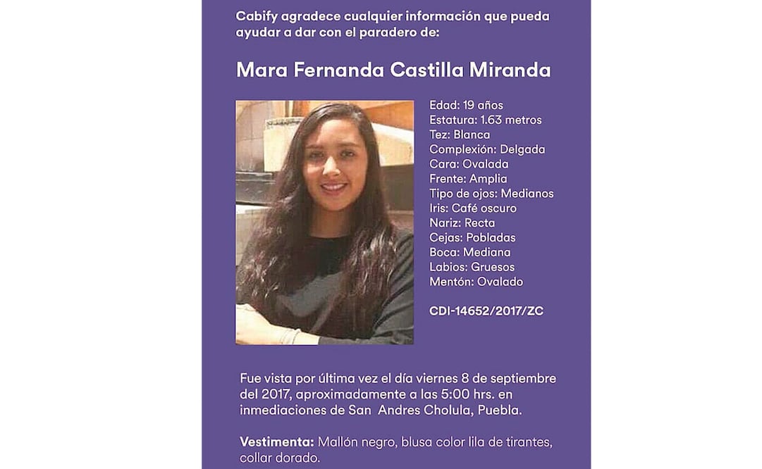 Las cámaras de videovigilancia detectaron la llegada del coche al domicilio de la joven, pero ella no bajó, según los familiares (CORTESÍA)