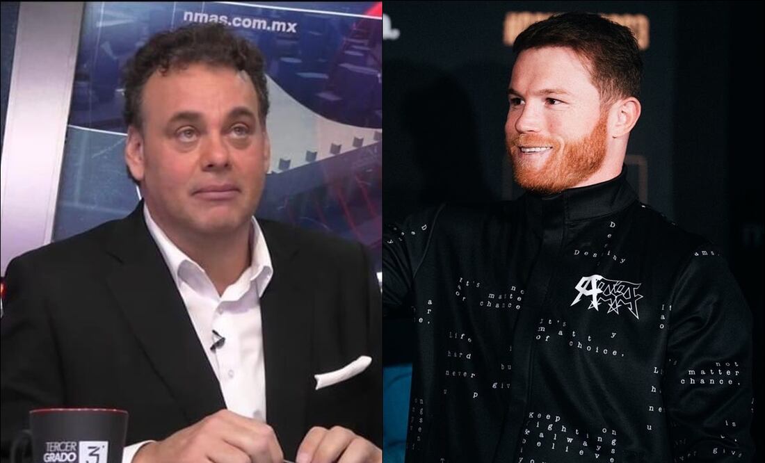David Faitelson volvió a tundir a Canelo Álvarez a través de sus redes sociales / FOTO: ESPECIAL