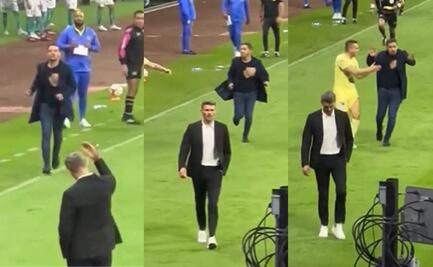 Revelan video donde Fernando Ortiz reta a golpes a Nicolás Larcamón