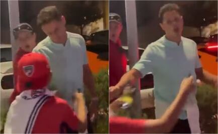 VIDEO: Chicharito Hernández desprecia a niño que se acercó para pedirle una foto