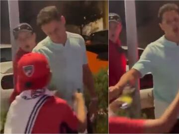 VIDEO: Chicharito Hernández desprecia a niño que se acercó para pedirle una foto