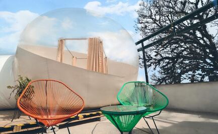 Conoce el nuevo hotel burbuja de un Pueblo Mágico de Tlaxcala  