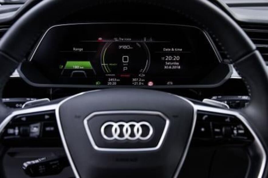 Así luce el interior del primer coche eléctrico de Audi 