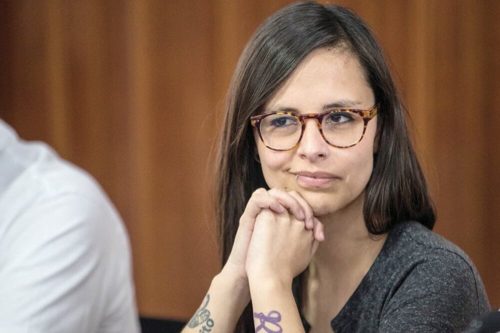 Ana Lucía Riojas Martínez no votó a favor de la Guardia Nacional porque, dijo, empodera a las Fuerzas Armadas. (ARCHIVO EL UNIVERSAL)