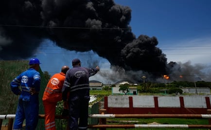 Autoridades recuperan un cadáver en incendio de combustible en Matanzas, Cuba