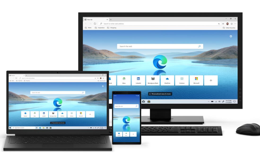 Ahora, Edge contará con una herramienta impulsada por Pinterest que mostrará sugerencias de la app en la parte inferior de una colección