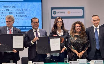 San Lázaro será un edificio sostenible; Diputados firman acuerdo para “descarbonizar” el recinto