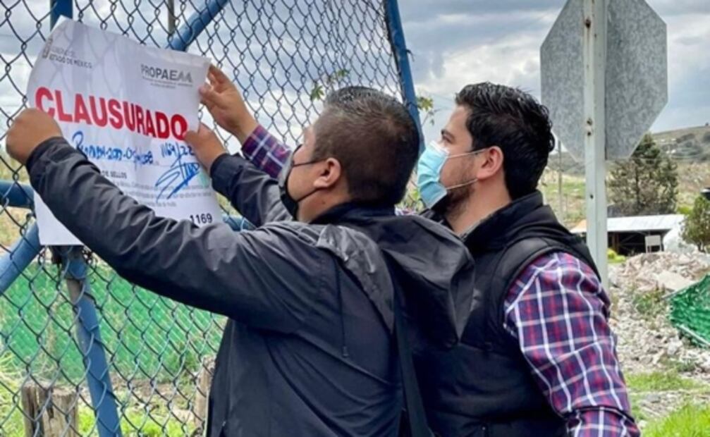 Clausuran relleno sanitario por falta de autorizaciones en Atizapán 