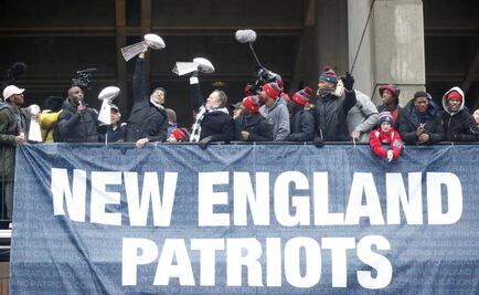 Los Patriots celebran el Super Bowl con un desfile por Boston