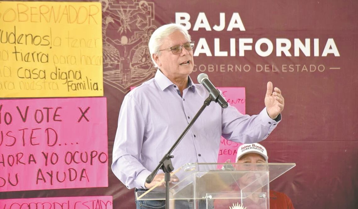 Jaime Bonilla dice que se busca fortalecer a las instituciones de procuración de justicia. Foto: Especial