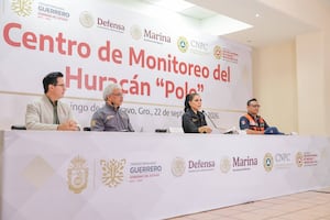 Guerrero mantiene vigilancia permanente por huracán Polo; se registran olas de hasta 6 metros en la Costa