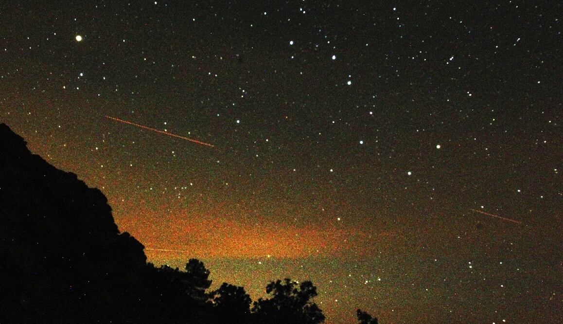 Lluvia de estrellas de las Perseidas. Foto: EFE, archivo