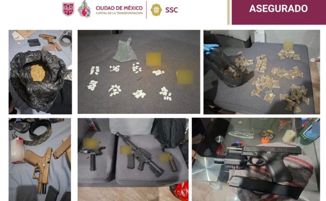 Detienen a menor de edad en la alcaldía Cuauhtémoc.
Foto: Especial.